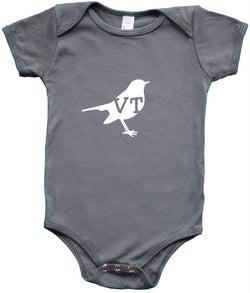 State Your Bird Vermont Baby Bodysuit