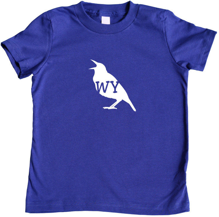 State Your Bird Wyoming Toddler T-shirt Hot Pink
