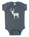 "Wonderer" Deer Baby Bodysuit