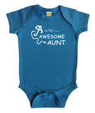 "A is for Awesome Aunt" Baby Bodysuit