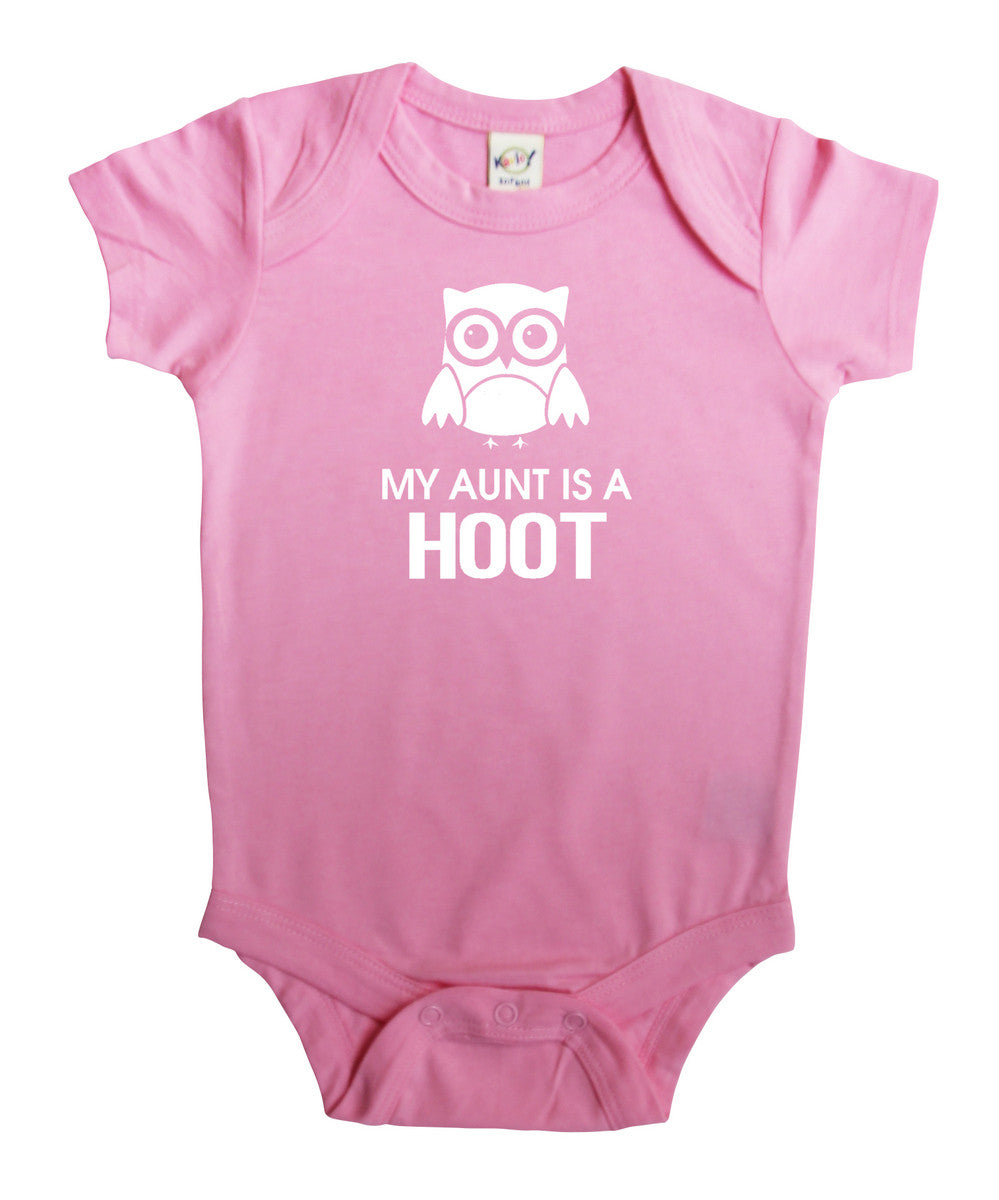 "My Aunt is a Hoot" Baby Bodysuit