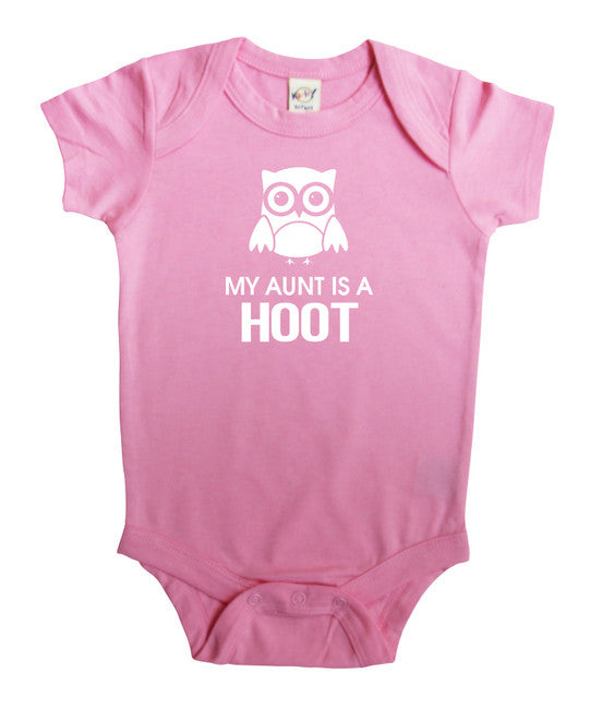 "My Aunt is a Hoot" Baby Bodysuit