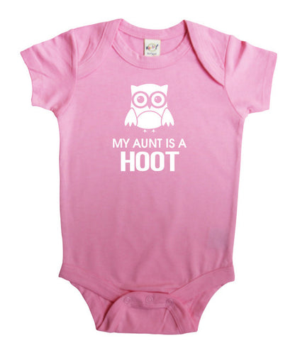 "My Aunt is a Hoot" Baby Bodysuit