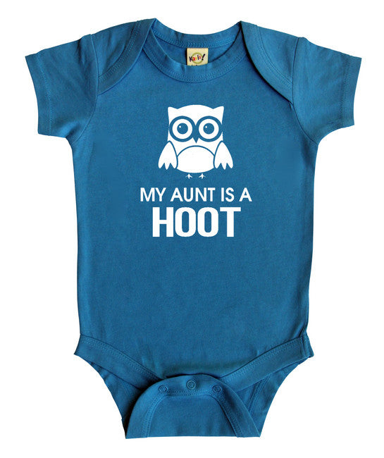 "My Aunt is a Hoot" Baby Bodysuit