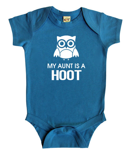"My Aunt is a Hoot" Baby Bodysuit