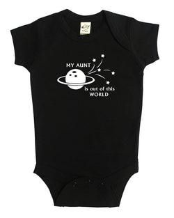"My Aunt is Out of this World" Baby Bodysuit