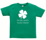 St. Patrick's Day 'Aunt's Lucky Charm' T-shirt for Toddlers & Kids