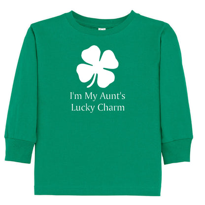 St. Patrick's Day 'Aunt's Lucky Charm' T-shirt for Toddlers & Kids