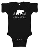 "Baby Bear" Silhouette Baby Bodysuit-gender neutral, baby gift, baby shower