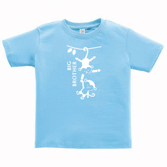 Big Brother Monkey Toddler and Child Shirt