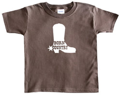 Born Country Cowboy Boot T-Shirt