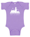 'Born to Explore" Baby Bodysuit for Boys and Girls