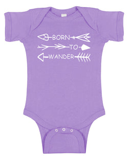 Born to Wander Baby Bodysuit