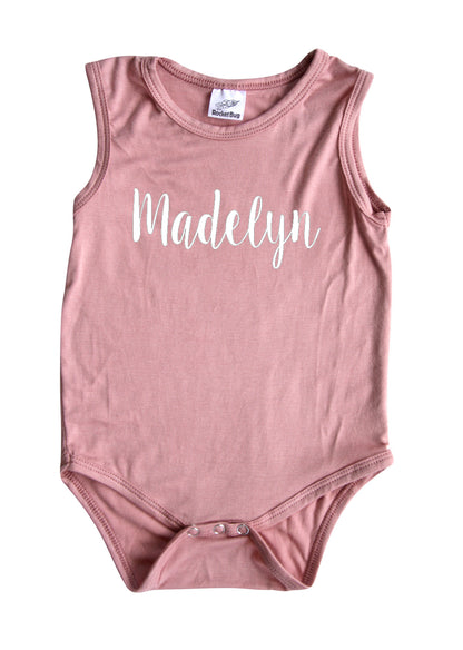Lush Silky Sleeveless Baby Bodysuit-Unisex, Boys, & Girls, Infant Sleeper
