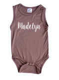Lush Silky Sleeveless Baby Bodysuit-Unisex, Boys, & Girls, Infant Sleeper