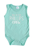 New to the Crew Silky Sleeveless Baby Bodysuit + Headband-Unisex, Boys, & Girls, Infant