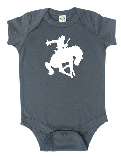 Bucking Cowboy Southwest Baby Bodysuit