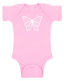 Butterfly Silhouette Baby Bodysuit