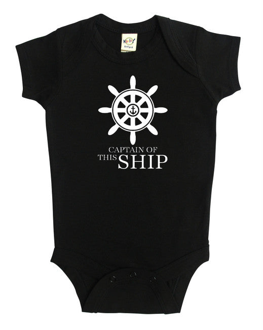 Captain of this Ship Baby Bodysuit