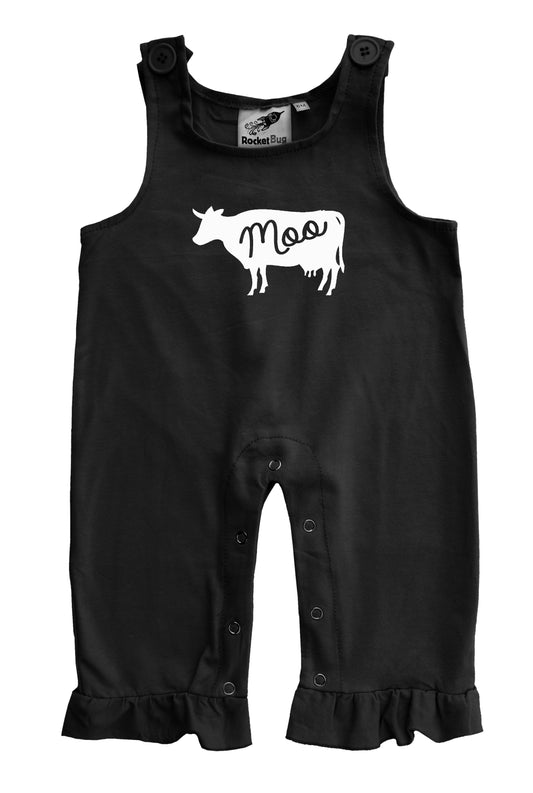 Cow Gender Neutral Baby and Toddler Overalls