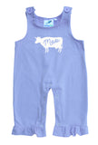 Cow Gender Neutral Baby and Toddler Overalls