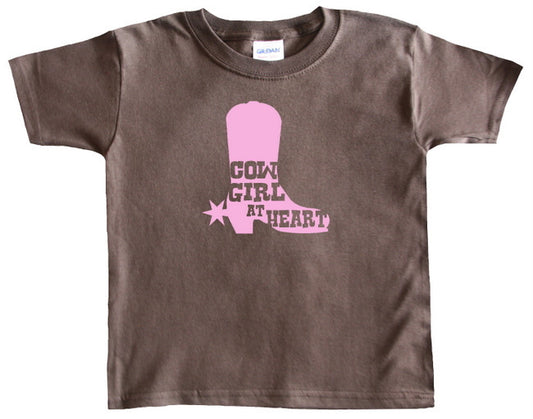 Cowgirl at Heart Cowgirl Boot T-Shirt
