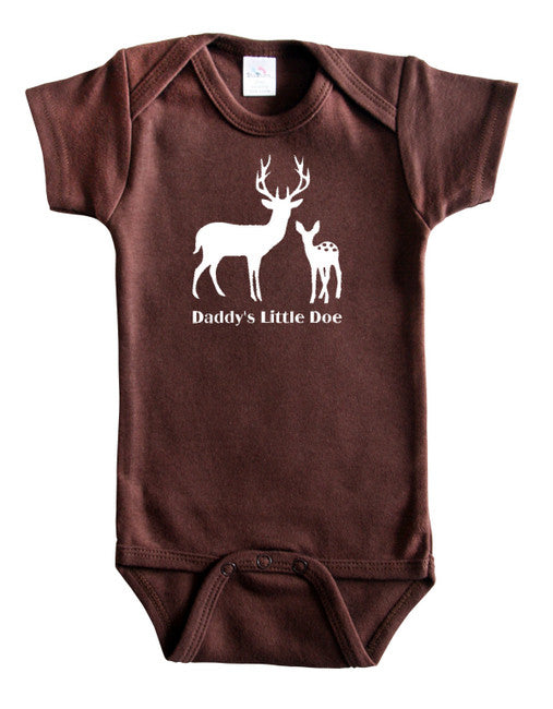 "Daddy's Little Doe" Baby Bodysuit
