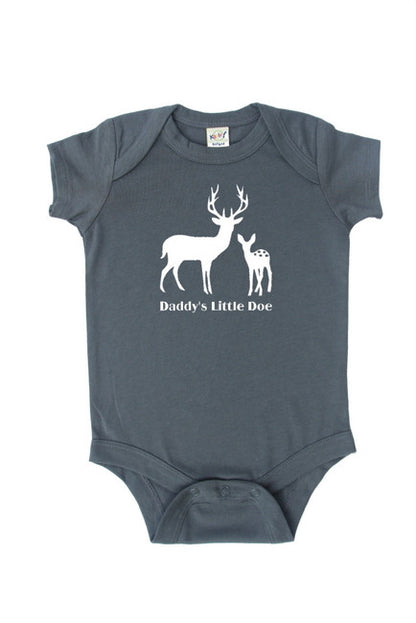 "Daddy's Little Doe" Baby Bodysuit