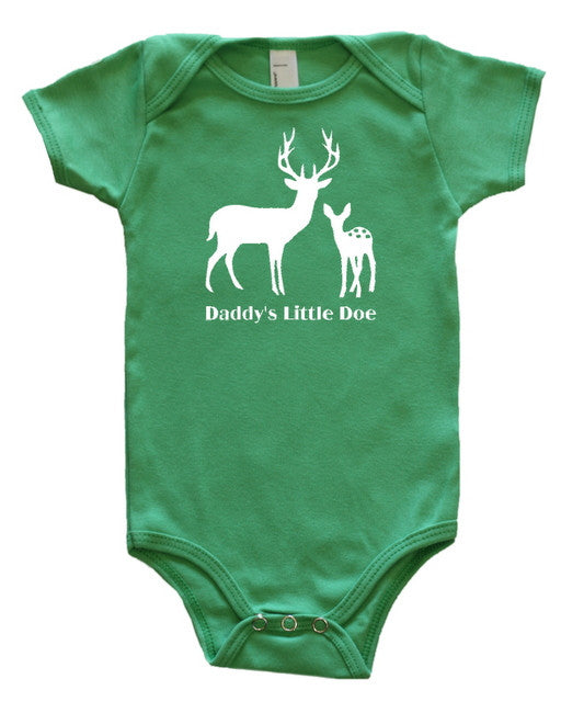 "Daddy's Little Doe" Baby Bodysuit