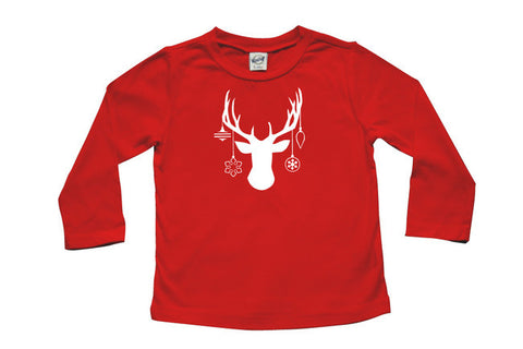 Decked Out Deer Baby and Toddler Shirt