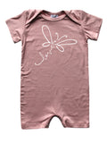 Dragonfly Love Silky Baby Romper Shorts for Boys and Girls