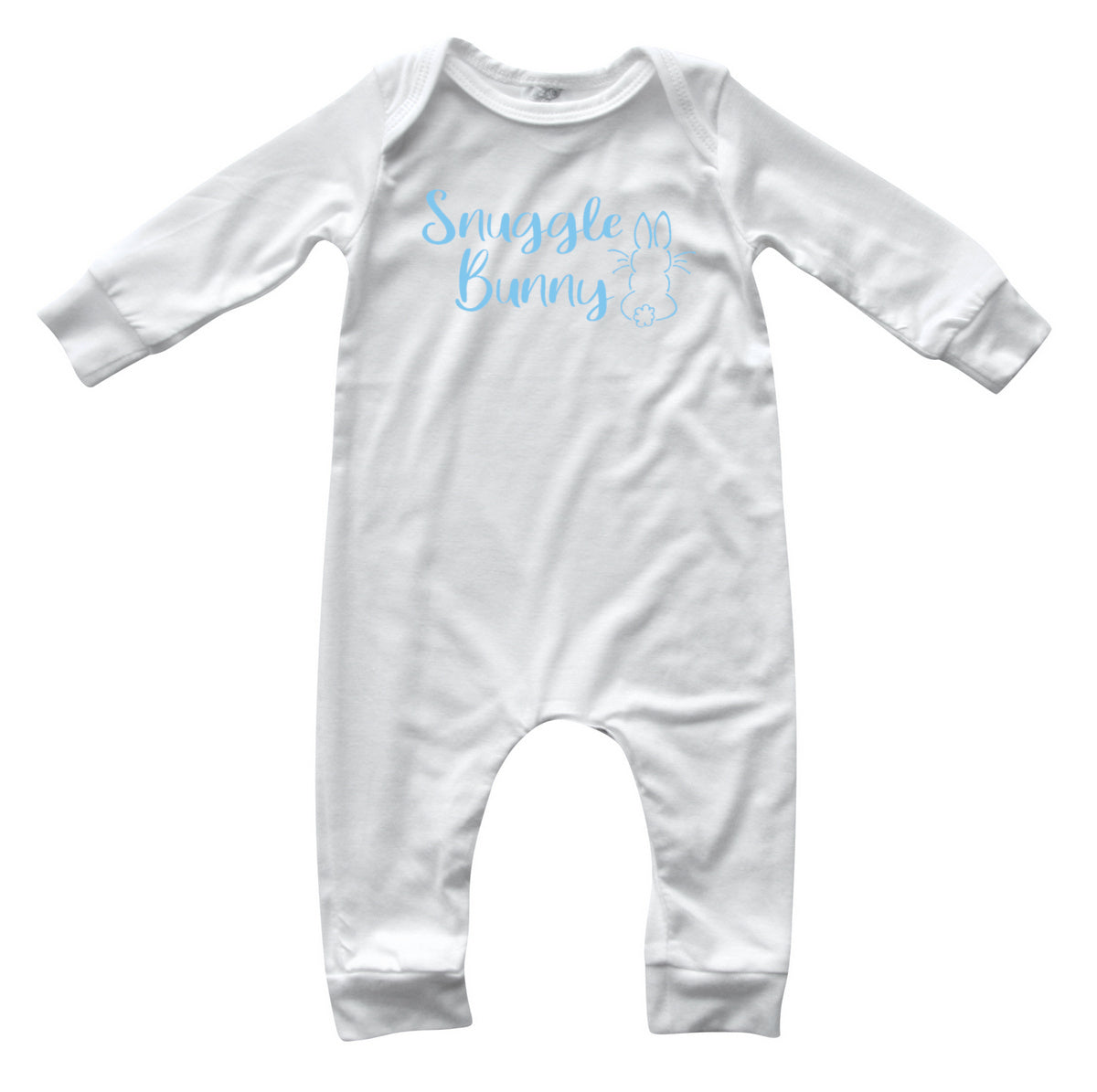 Easter Snuggle Bunny Animal Silhouette Romper