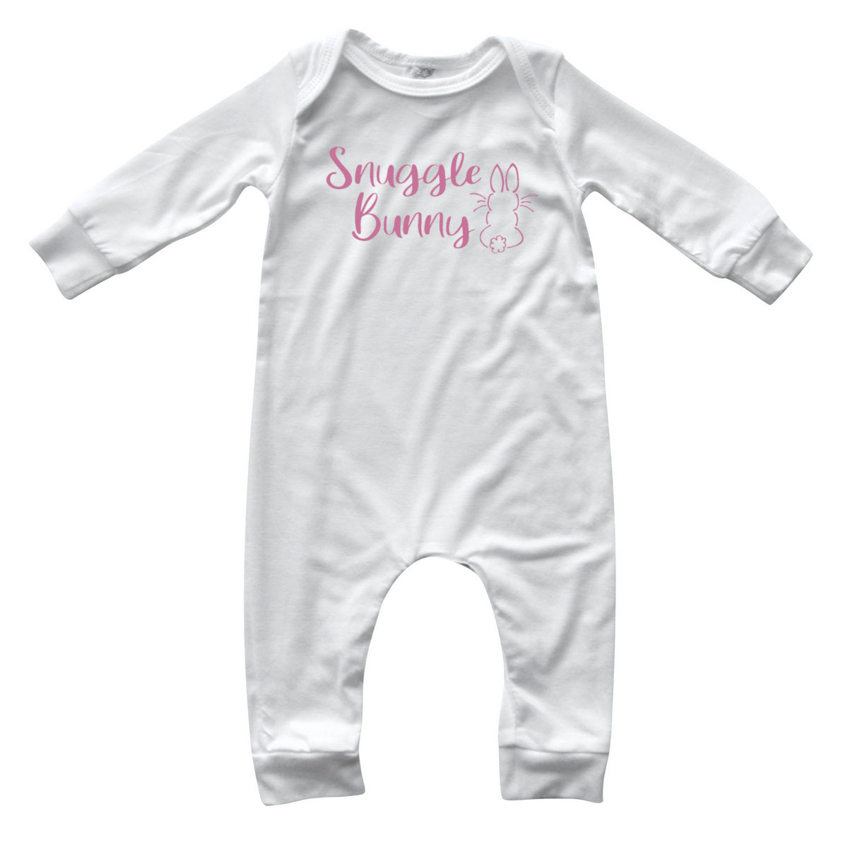 Easter Snuggle Bunny Animal Silhouette Romper