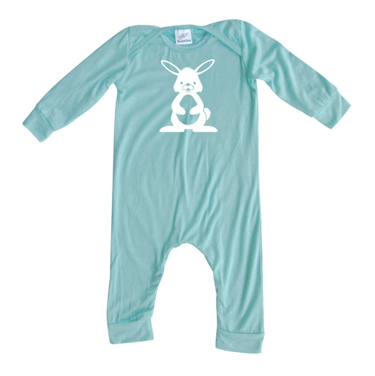 Easter Woodland Animal Silhouette Romper