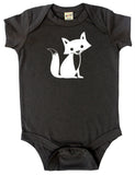 Woodland Fox Silhouette Baby Bodysuit