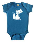 Woodland Fox Silhouette Baby Bodysuit