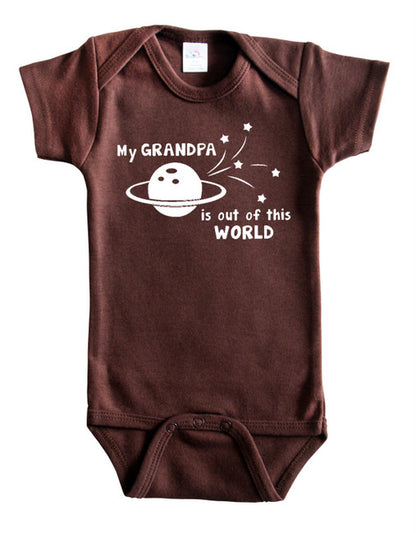 "My Grandpa is Out of this World" Baby Bodysuit