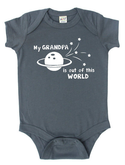 "My Grandpa is Out of this World" Baby Bodysuit