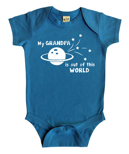 "My Grandpa is Out of this World" Baby Bodysuit