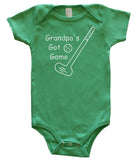 "Grandpa's Got Game" Baby Bodysuit