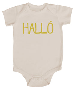 Icelandic Hello Baby Bodysuit