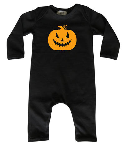 Halloween Pumpkin/ Jack-o-Lantern Romper