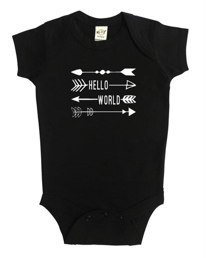 "Hello World" Baby Bodysuit