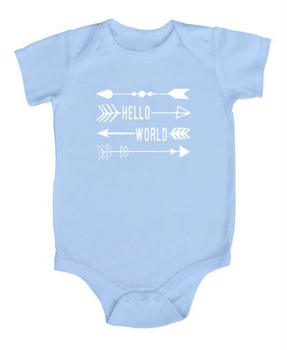 "Hello World" Baby Bodysuit