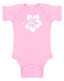 Hibiscus Silhouette Baby Bodysuit