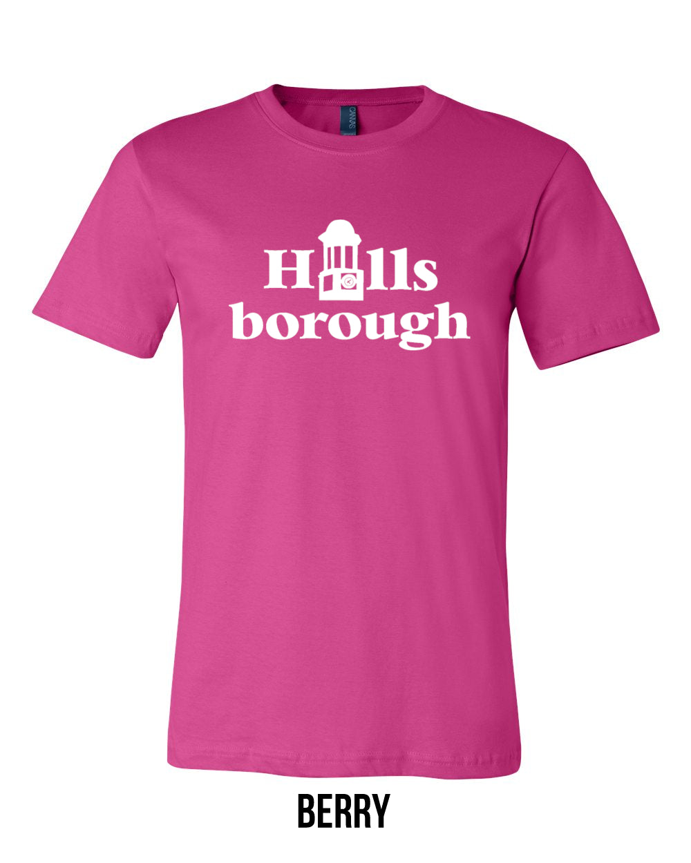 Hillsborough Downtown Short Sleeve T-shirt Berry