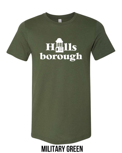 Hillsborough Downtown Short Sleeve T-shirt Military Green