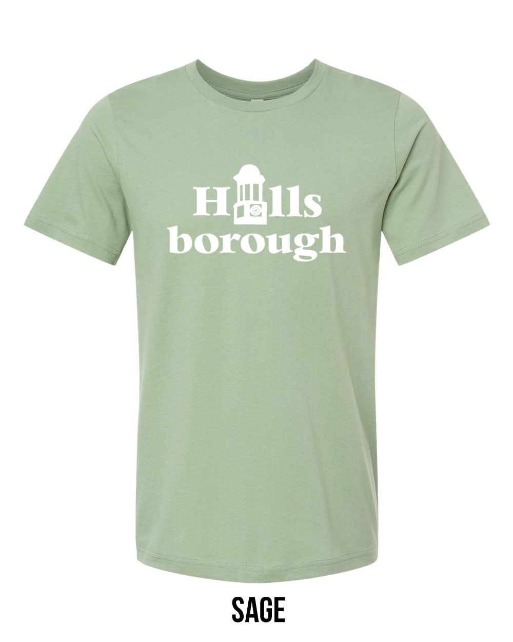 Hillsborough Downtown Short Sleeve T-shirt Sage