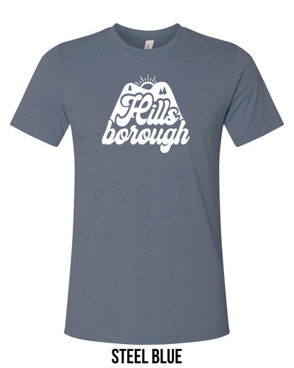 Hillsborough Sunset Short Sleeve T-shirt Steel Blue