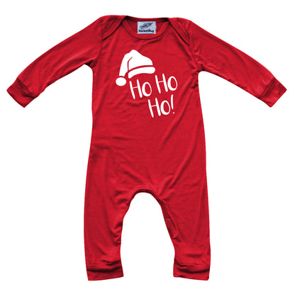 Holiday- Christmas Long Sleeve Baby Jumpsuit Romper